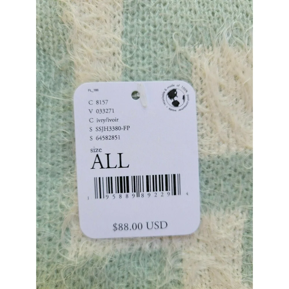 𝅺FREE PEOPLE Diamondback Knit Sweater Kimono Wrap - Picture 7 of 8